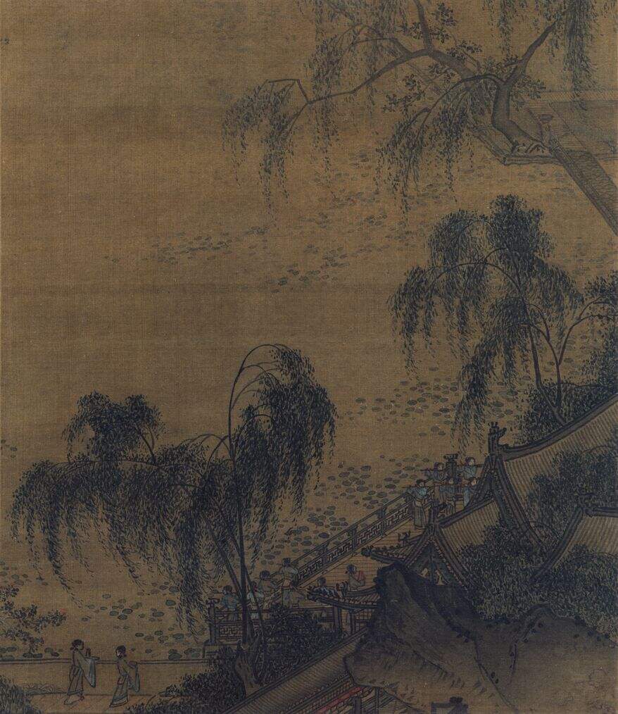 荷塘按乐图缩略图