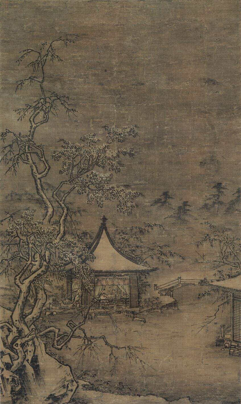雪阁临江图缩略图
