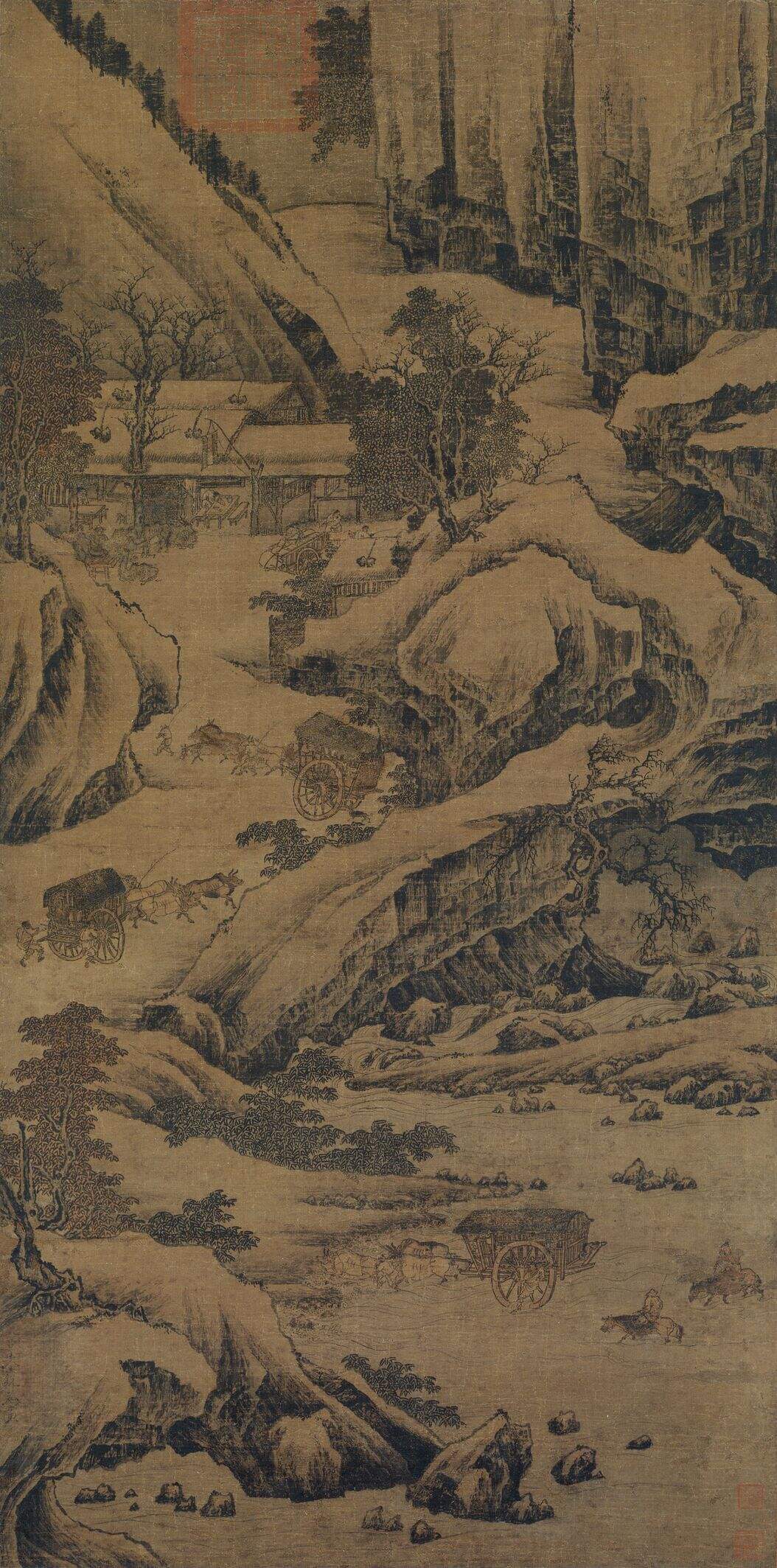 山水车马封面