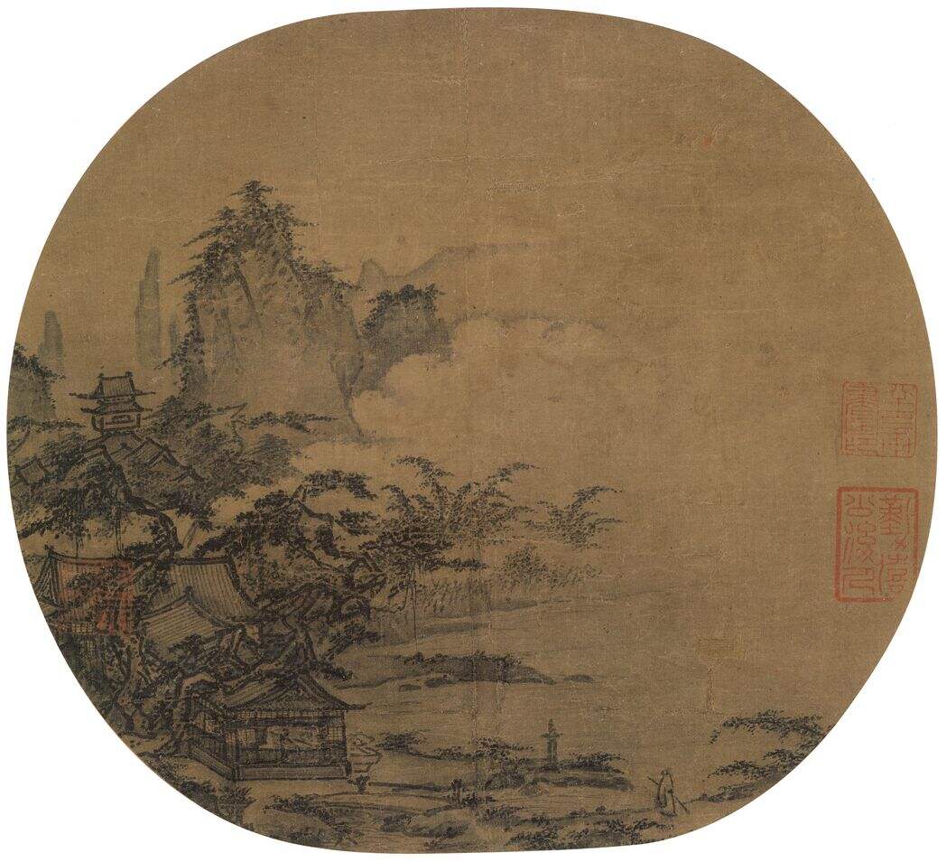 僧院访友图缩略图