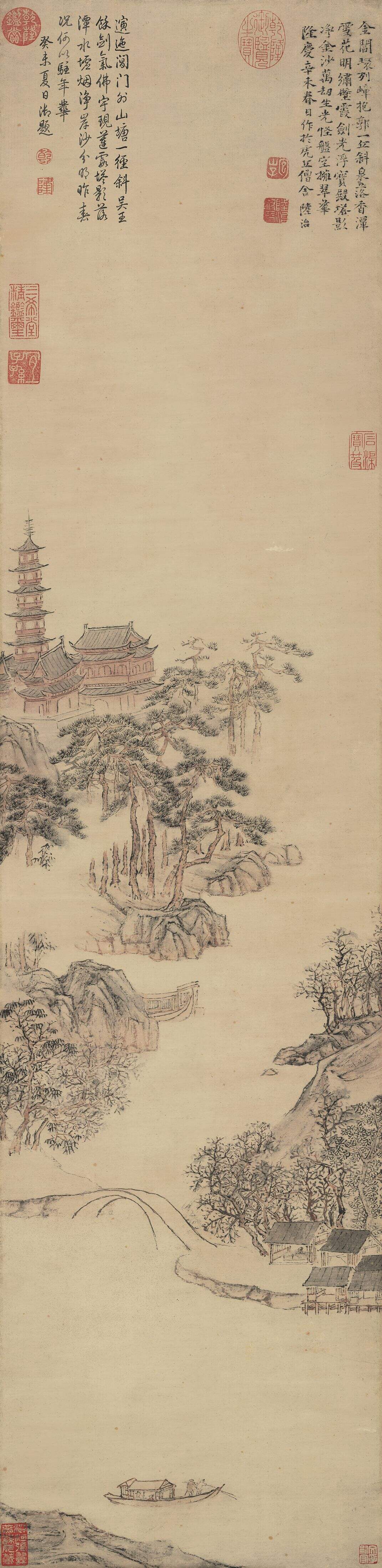虎丘塔影图缩略图
