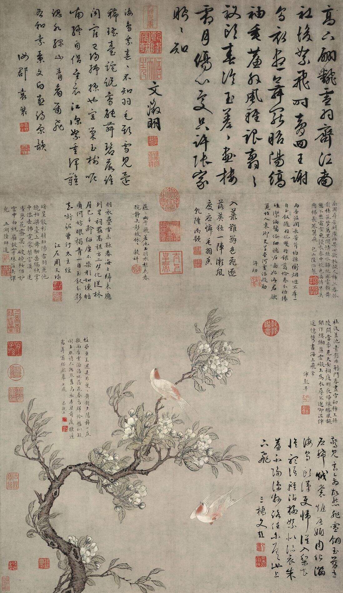 梨花双燕图缩略图