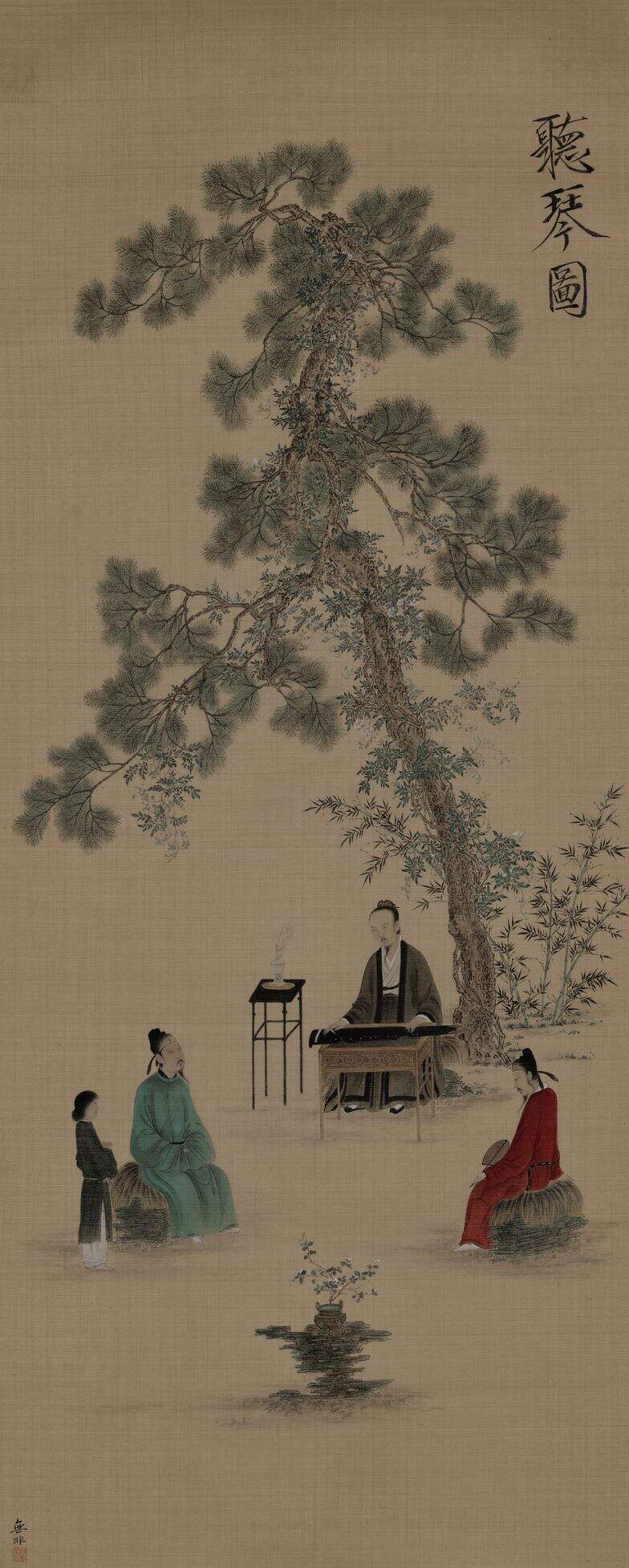 听琴图缩略图