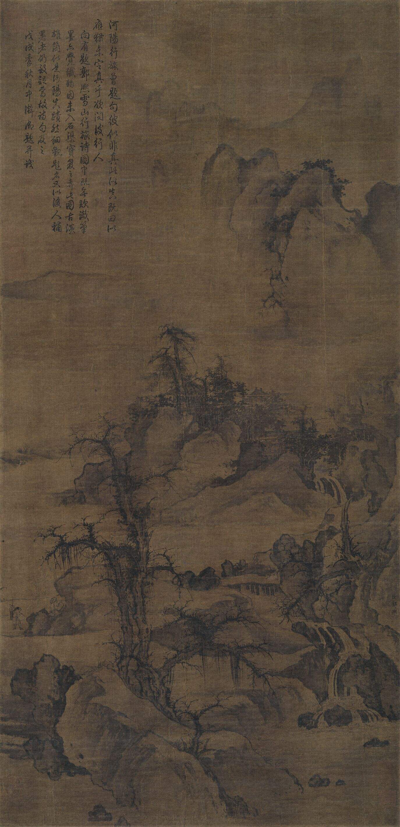 溪山行旅图缩略图