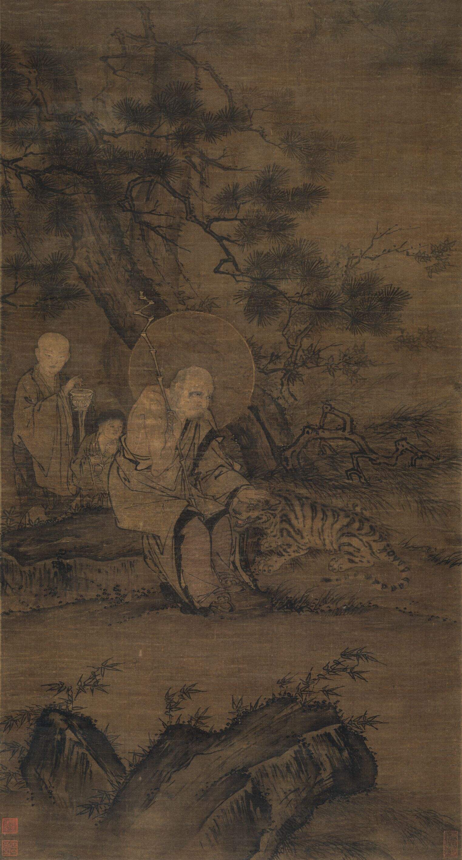 伏虎罗汉图缩略图