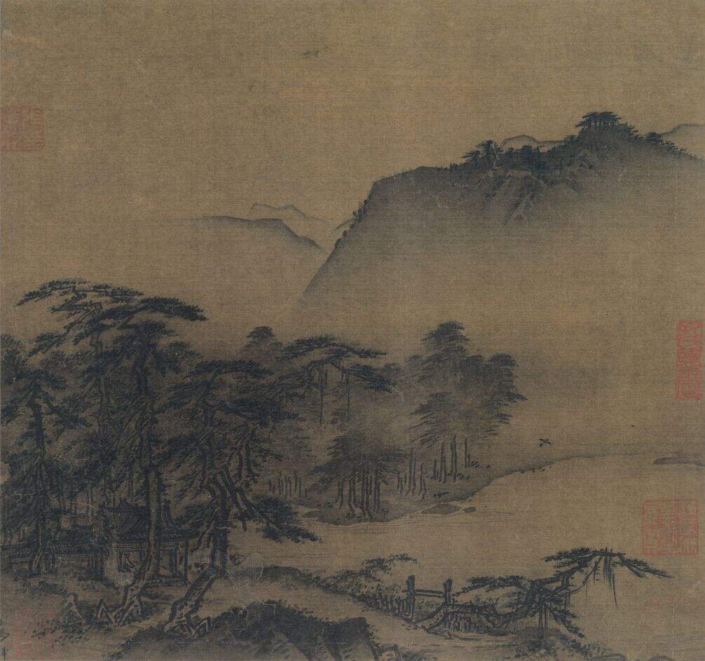 松林亭子图缩略图