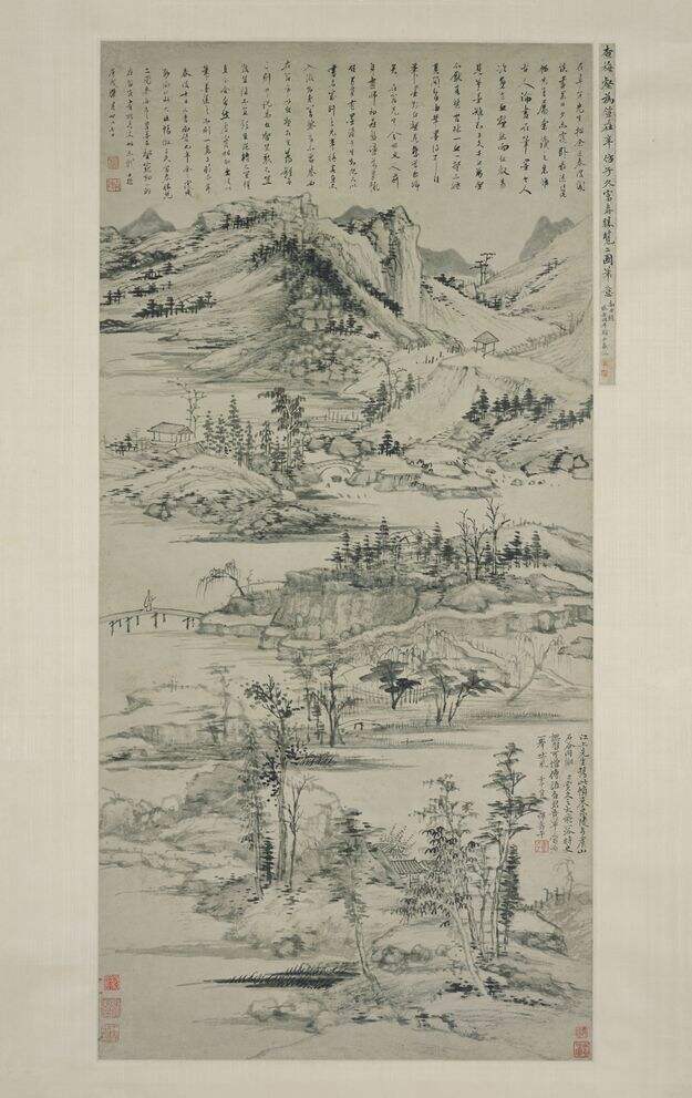 仿黄公望富春胜览图缩略图