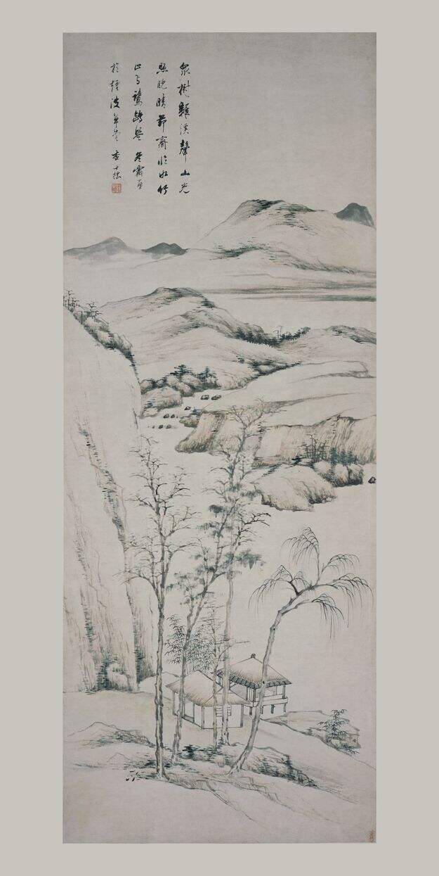 水竹茅斋图缩略图