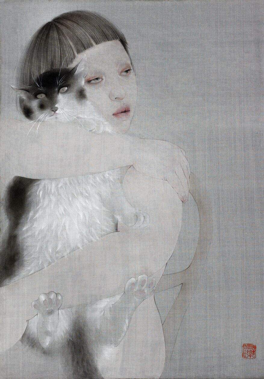 《抱猫女孩》缩略图
