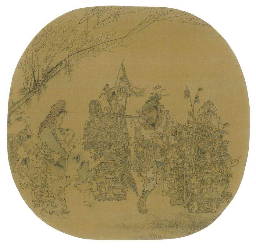 市担婴戏图缩略图
