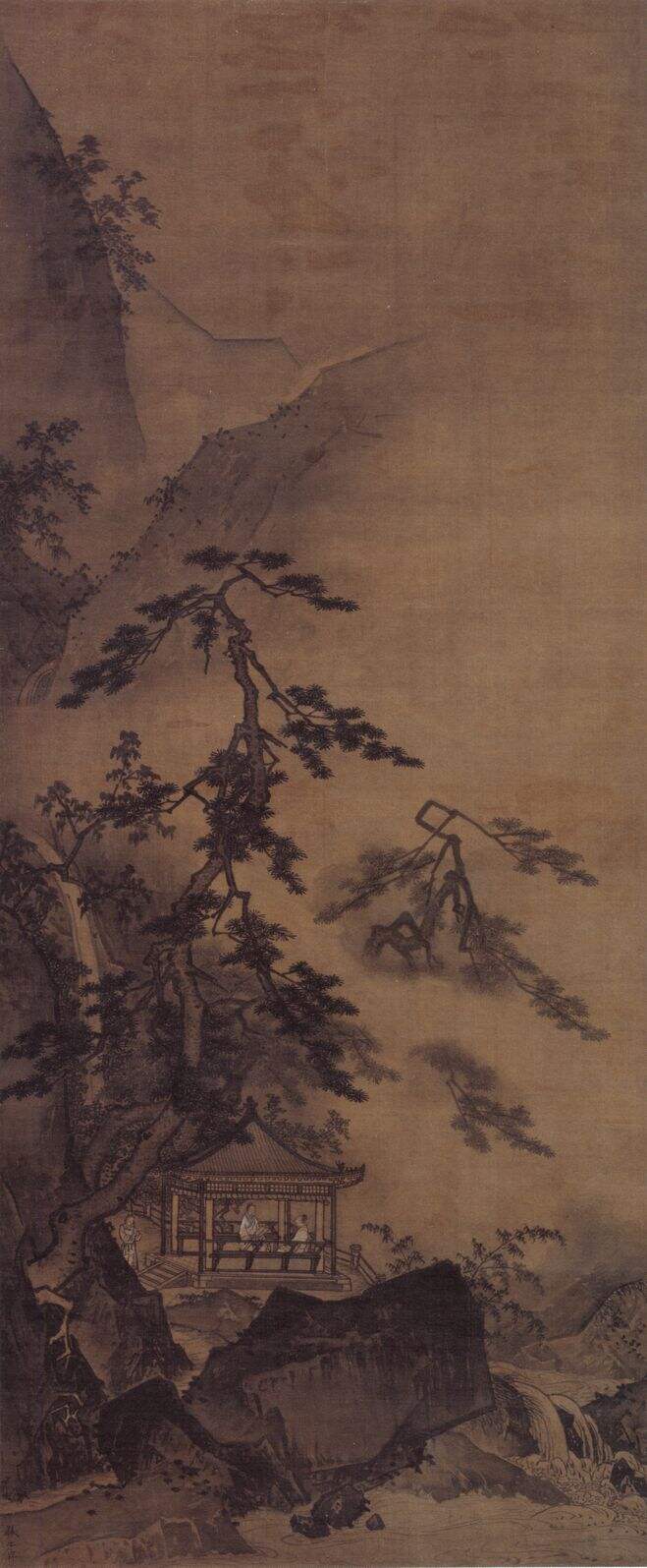 楼阁山水图对轴缩略图