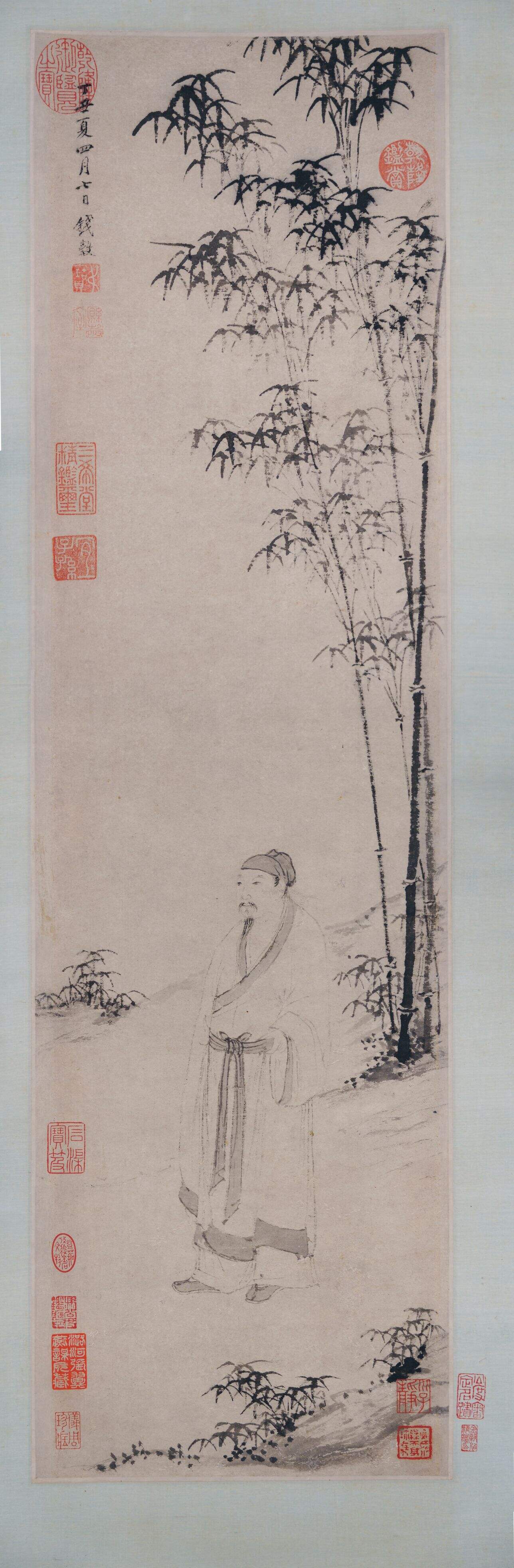 竹林高士图缩略图