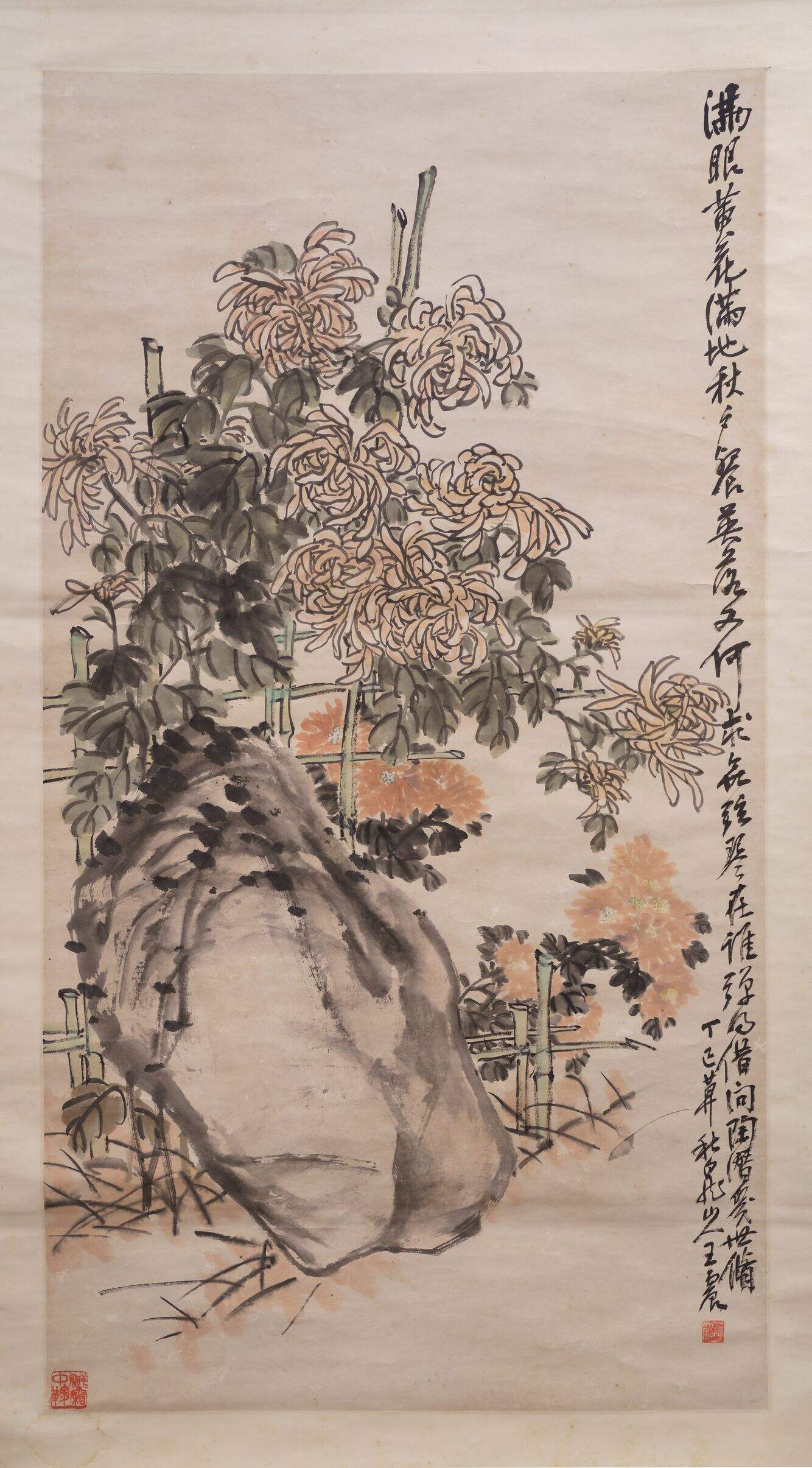 菊花图轴缩略图