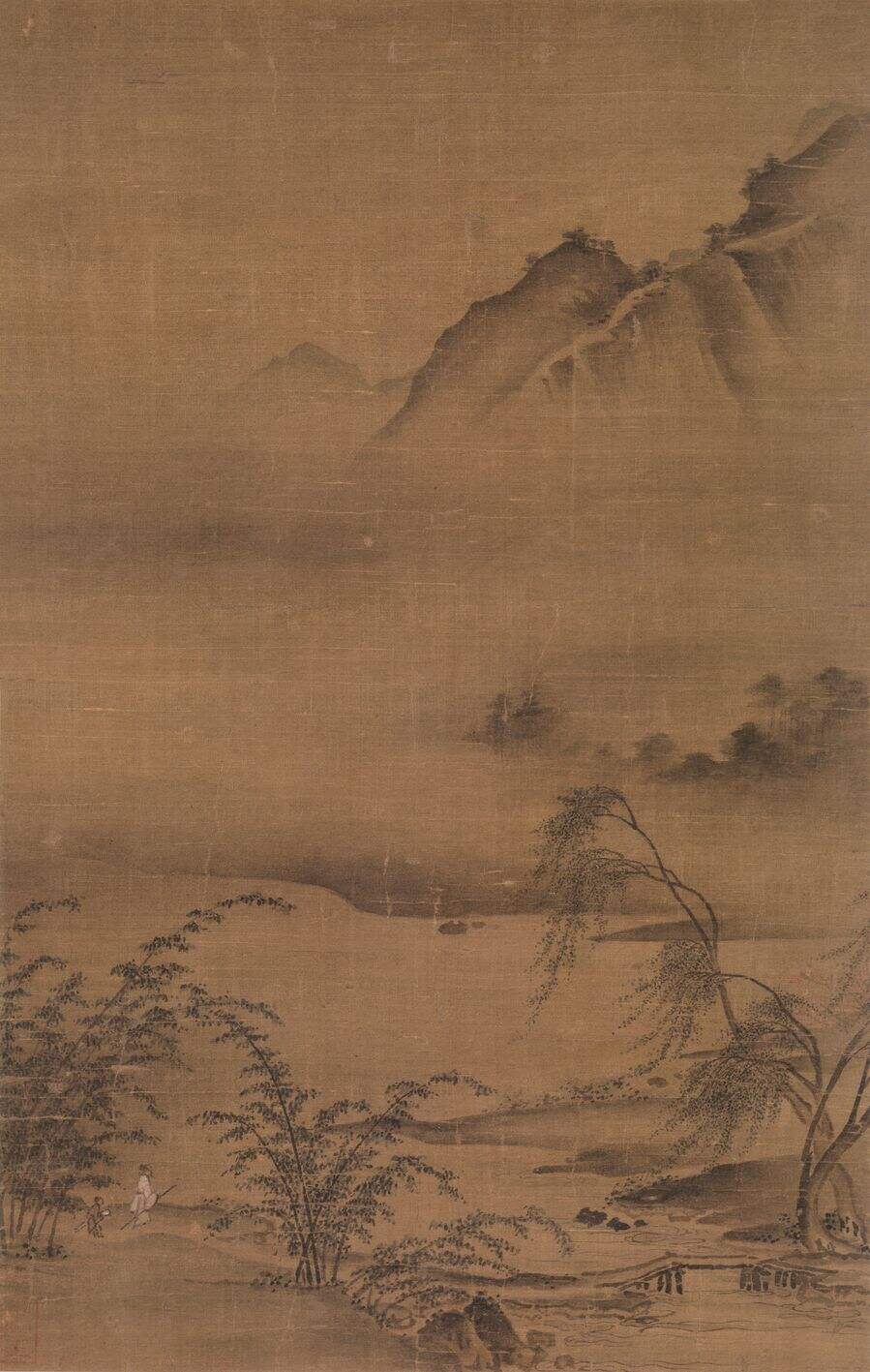 仿夏珪 山水图缩略图