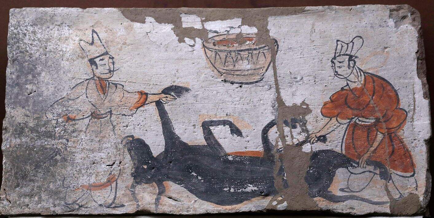 宰牛画像砖缩略图