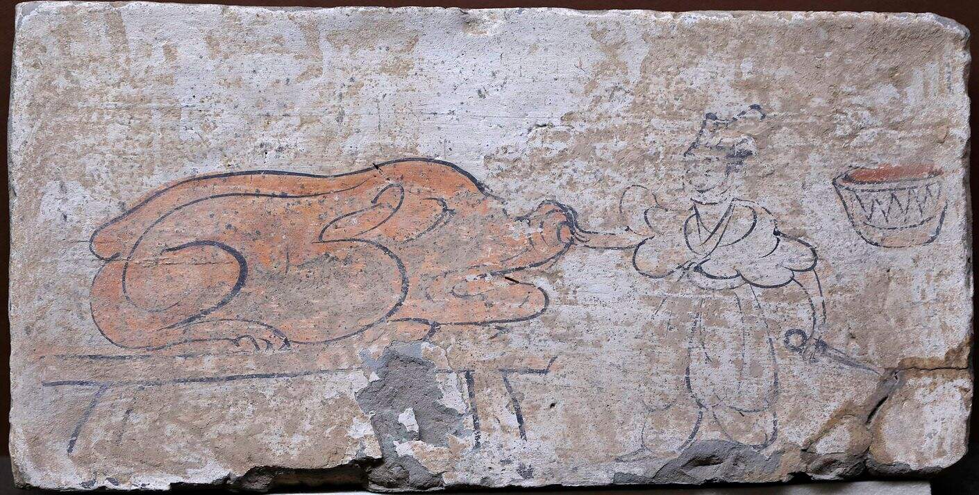 宰猪画像砖缩略图