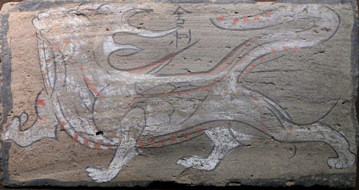 猞猁画像砖（复制品）缩略图