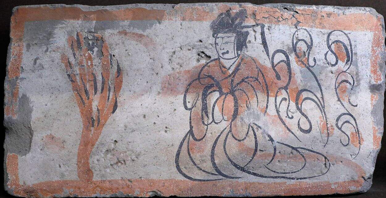 西王母画像砖缩略图