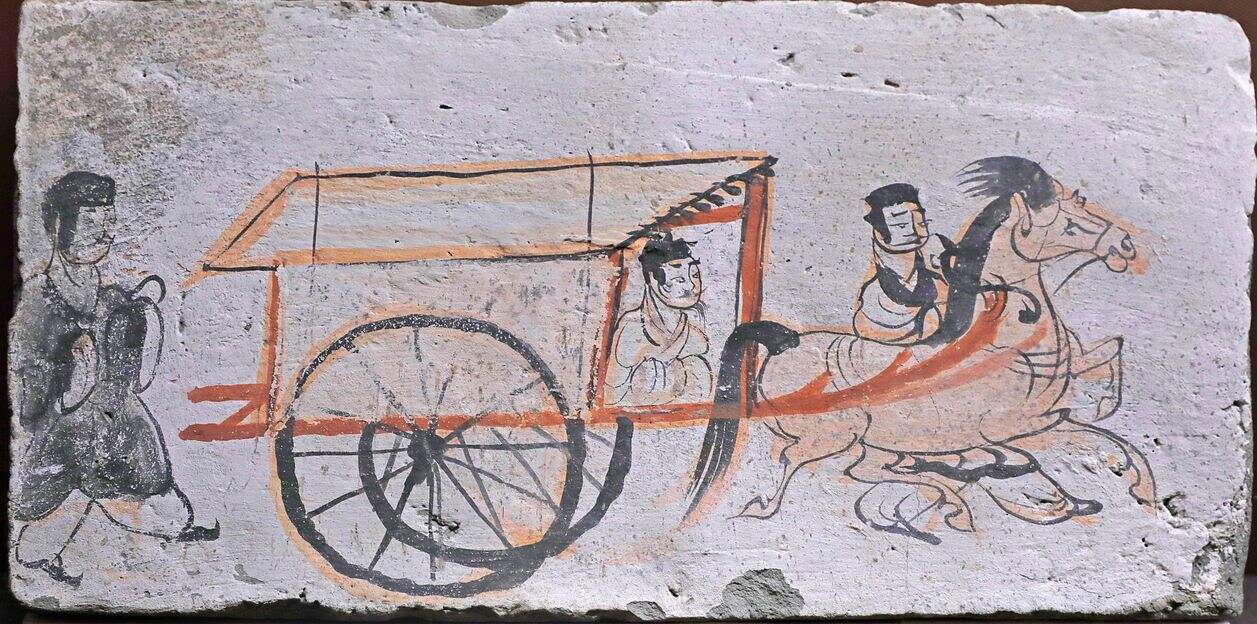 车马出行画像砖缩略图