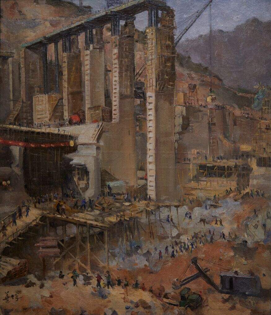 新安江大坝建设工地缩略图