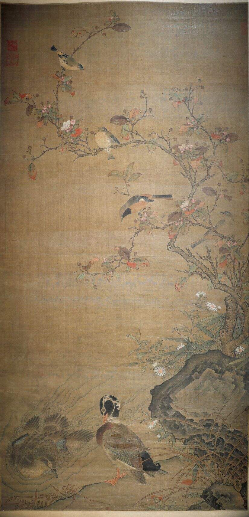 秋水凫鹭图轴缩略图