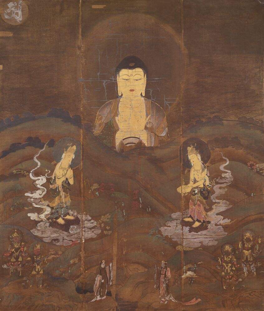 山越阿弥陀图模写缩略图