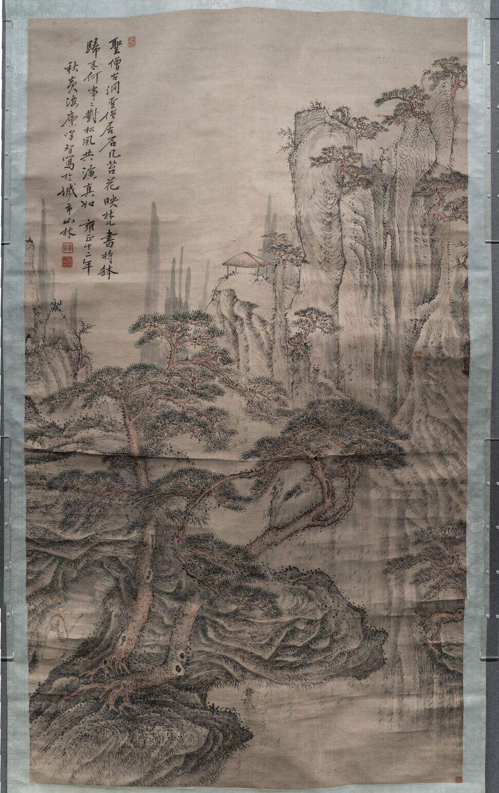 古洞松风图轴缩略图