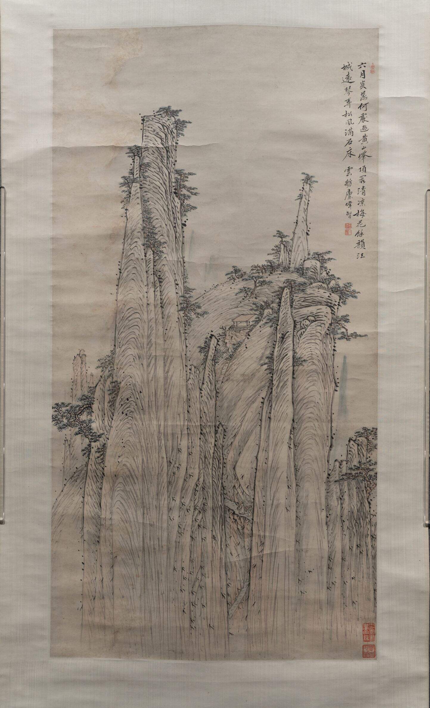 黄山峰顶图轴缩略图