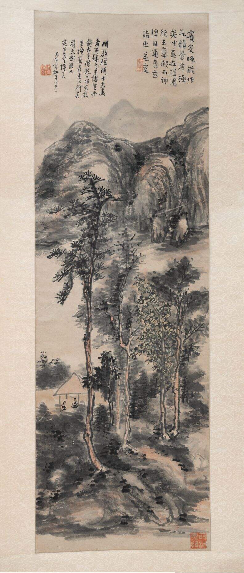 仿李流芳山水图缩略图