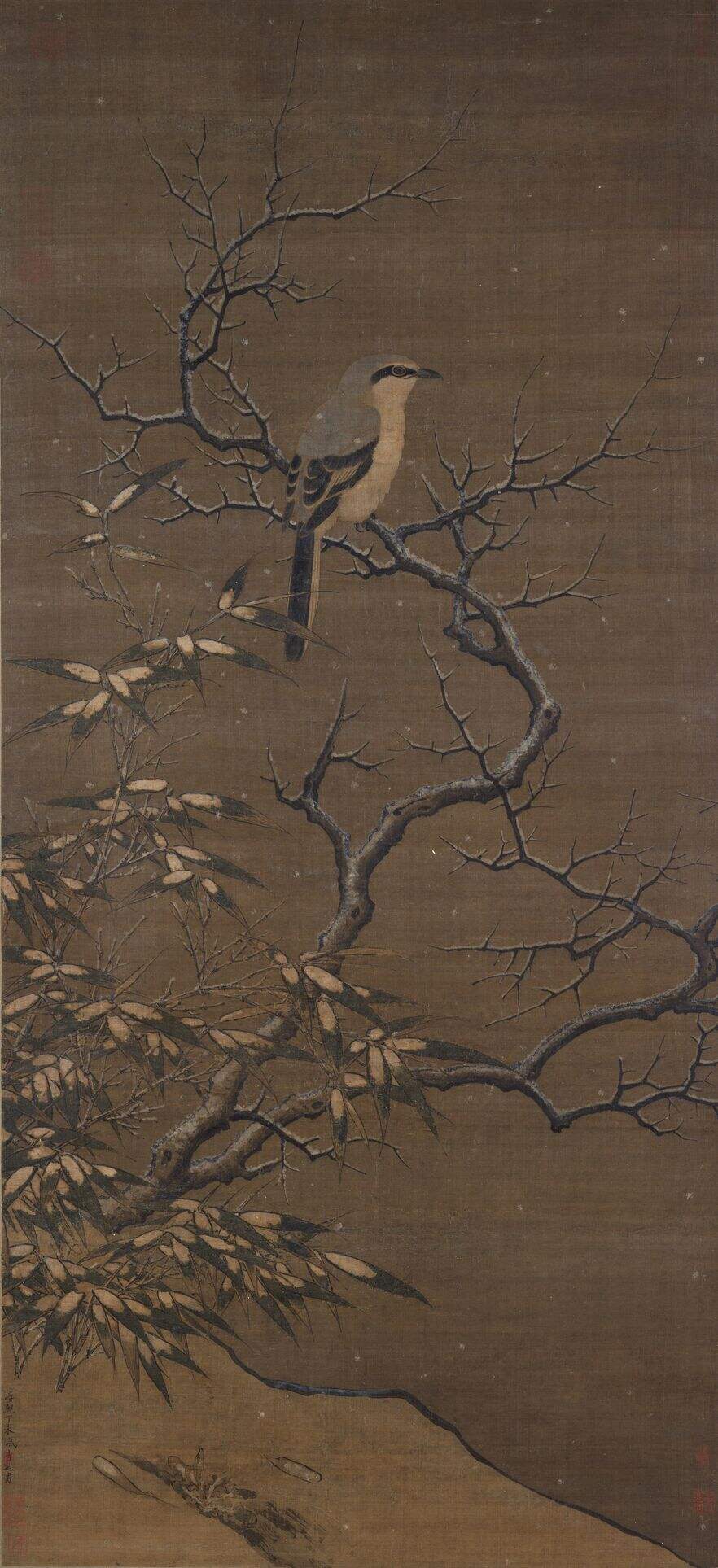 雪树寒禽图缩略图