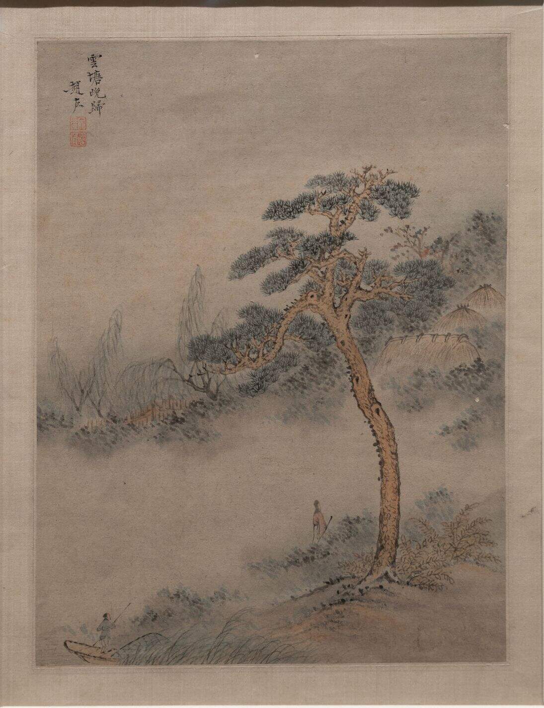 云塘晚归图页缩略图