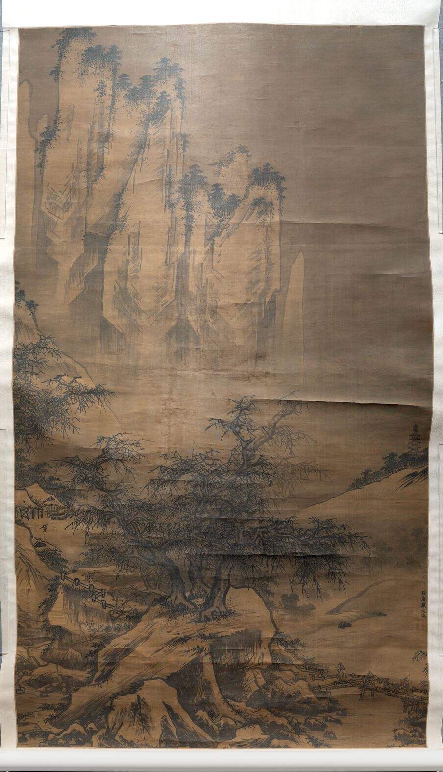 雪景山水轴缩略图