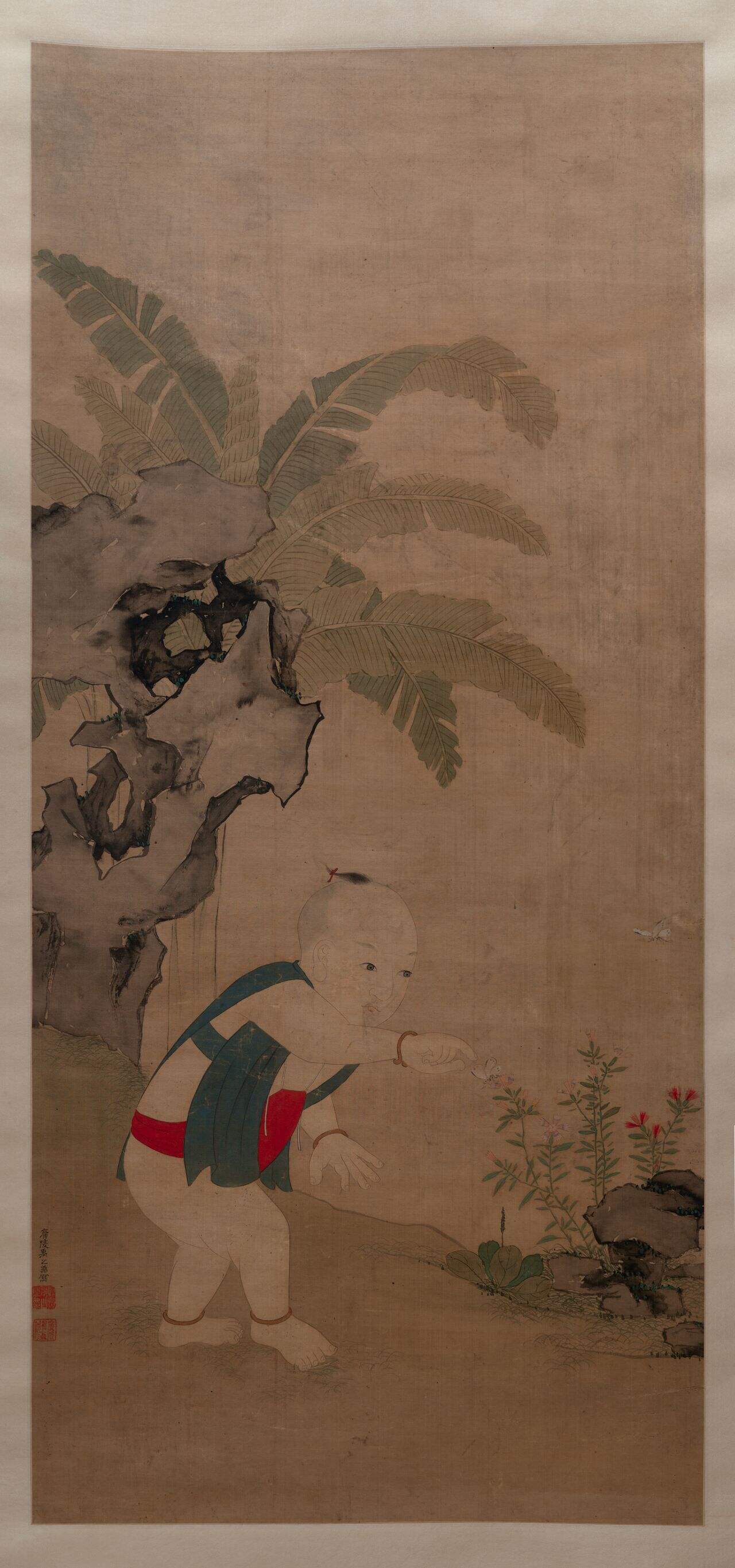 婴戏图轴缩略图