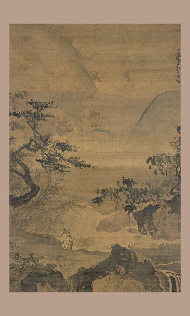 临流读书图缩略图