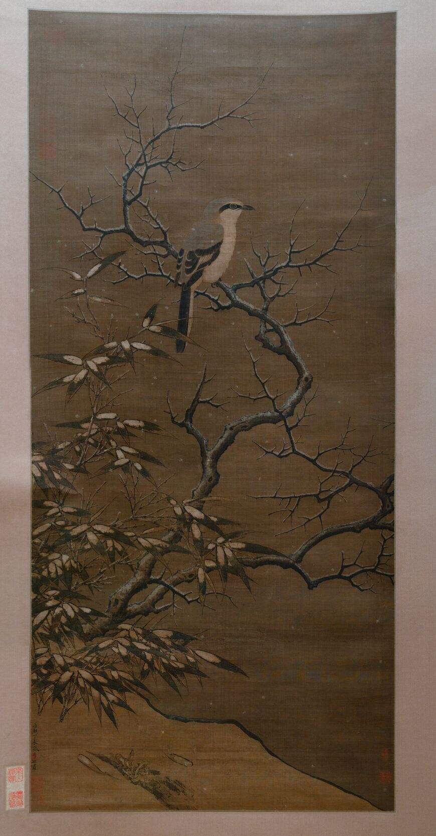 雪树寒禽图缩略图