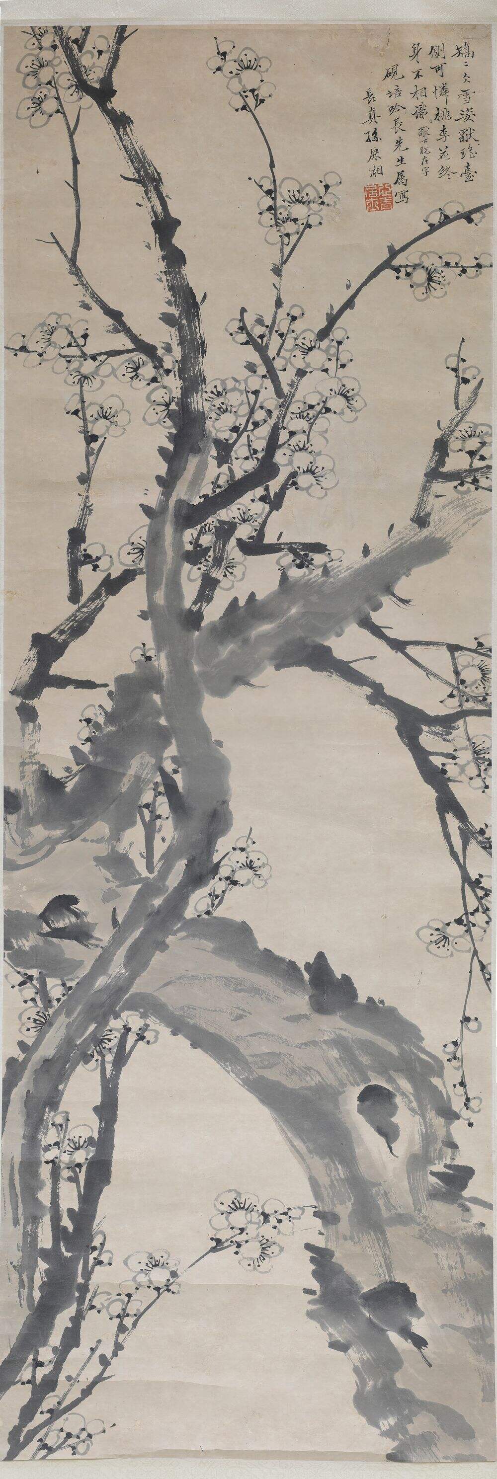 墨梅图轴缩略图