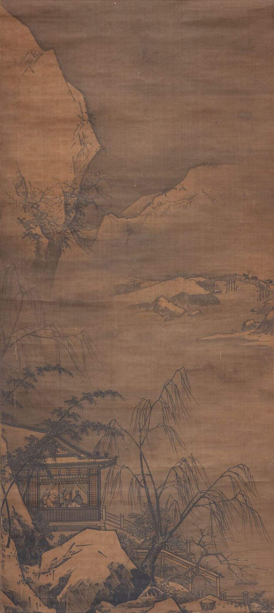 雪景山水图缩略图