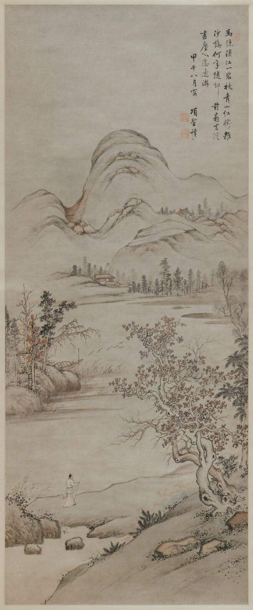 青山红树图缩略图