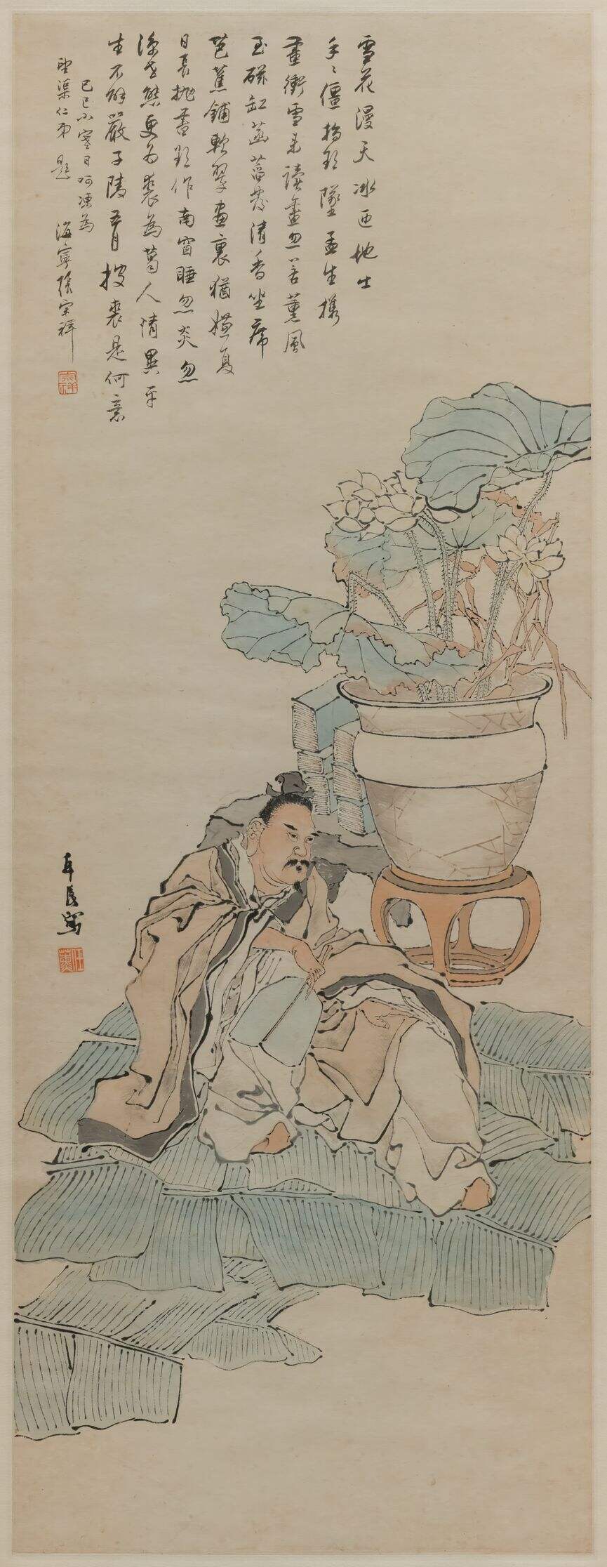 芭蕉坐席图缩略图