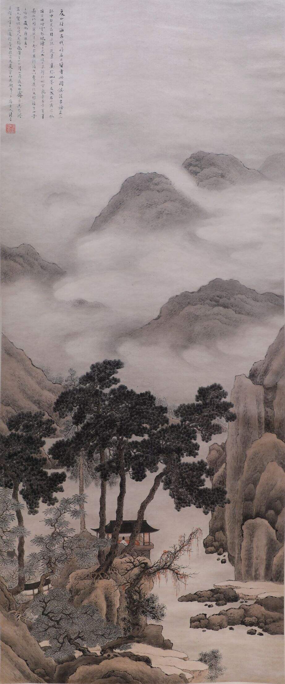 夏山欲雨图缩略图