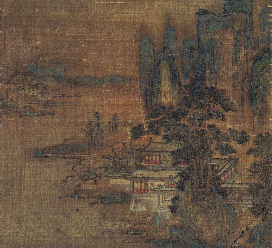 楼阁山水图缩略图
