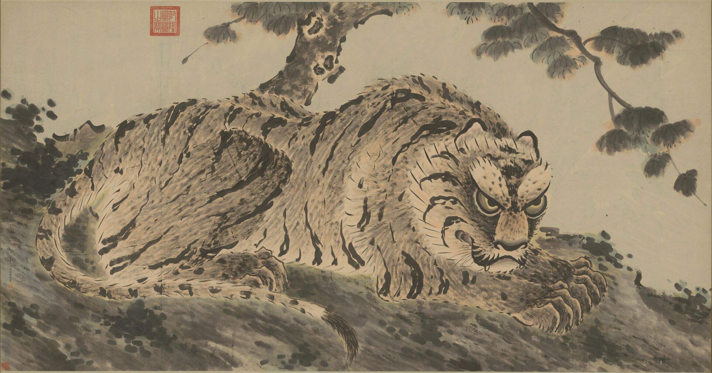 卧虎图缩略图