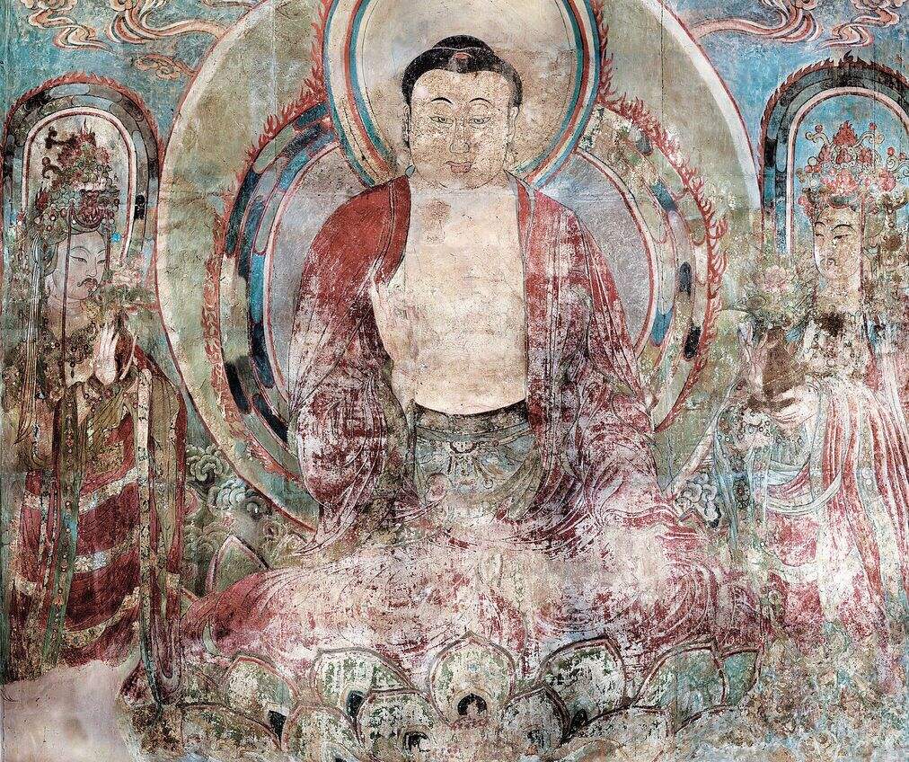 朔州崇福寺弥勒说法图缩略图