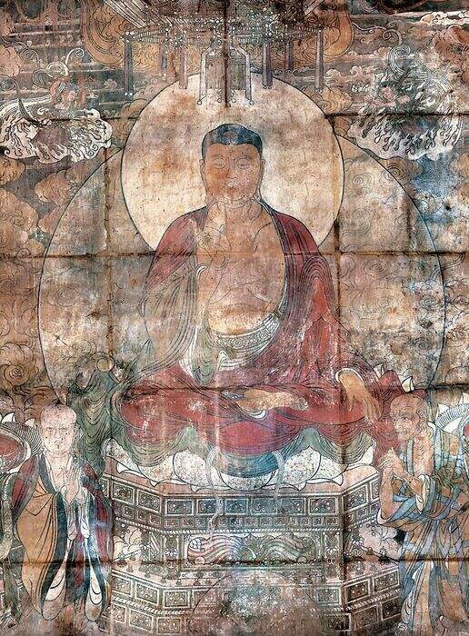 稷山青龙寺释迦牟尼佛图缩略图