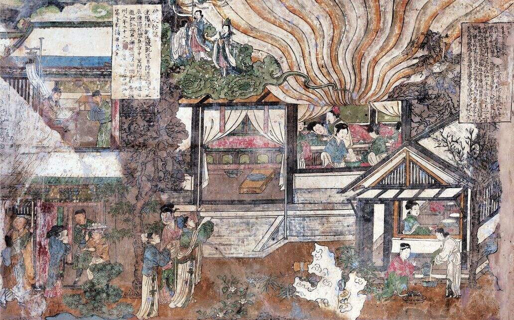 芮城永乐宫诞生咸阳图缩略图