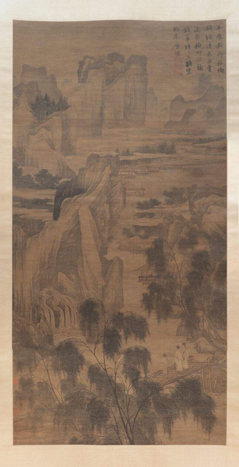 柳桥赏春图缩略图