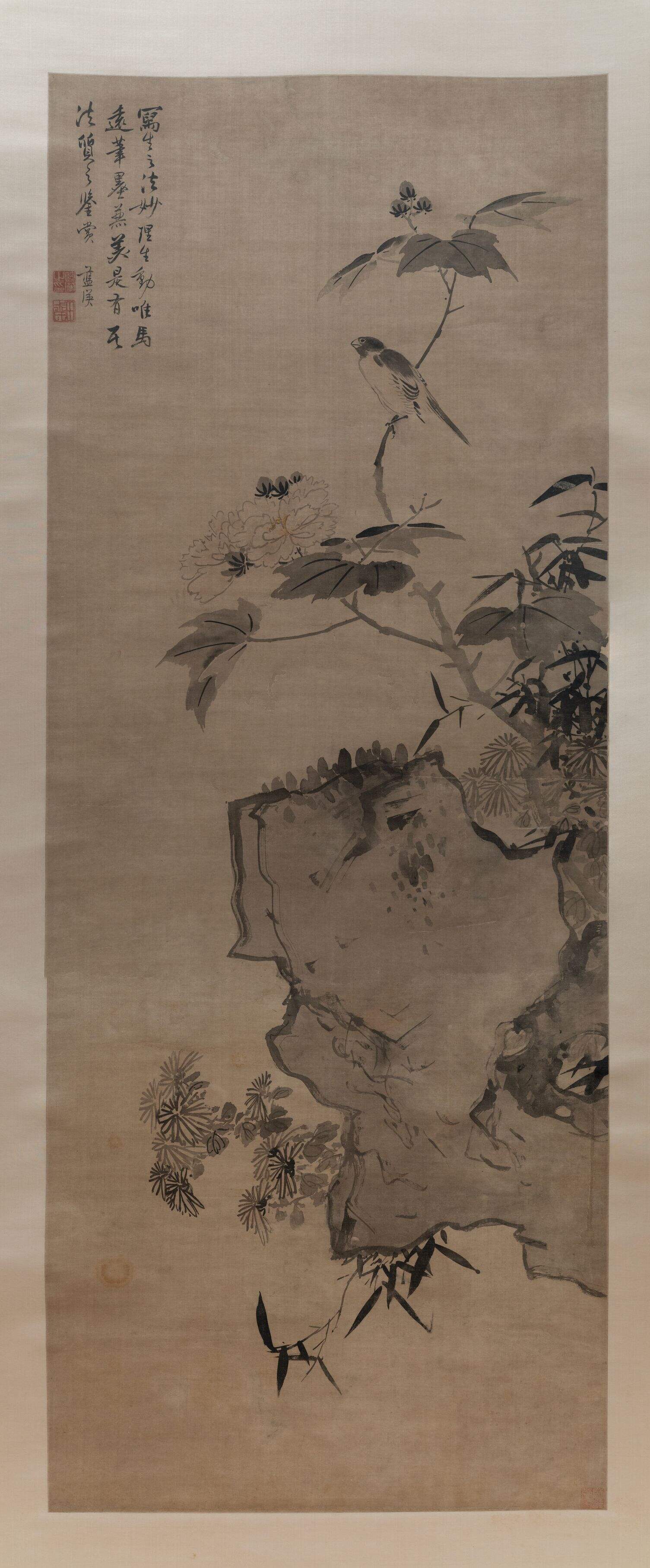 拒霜秋鸟图缩略图