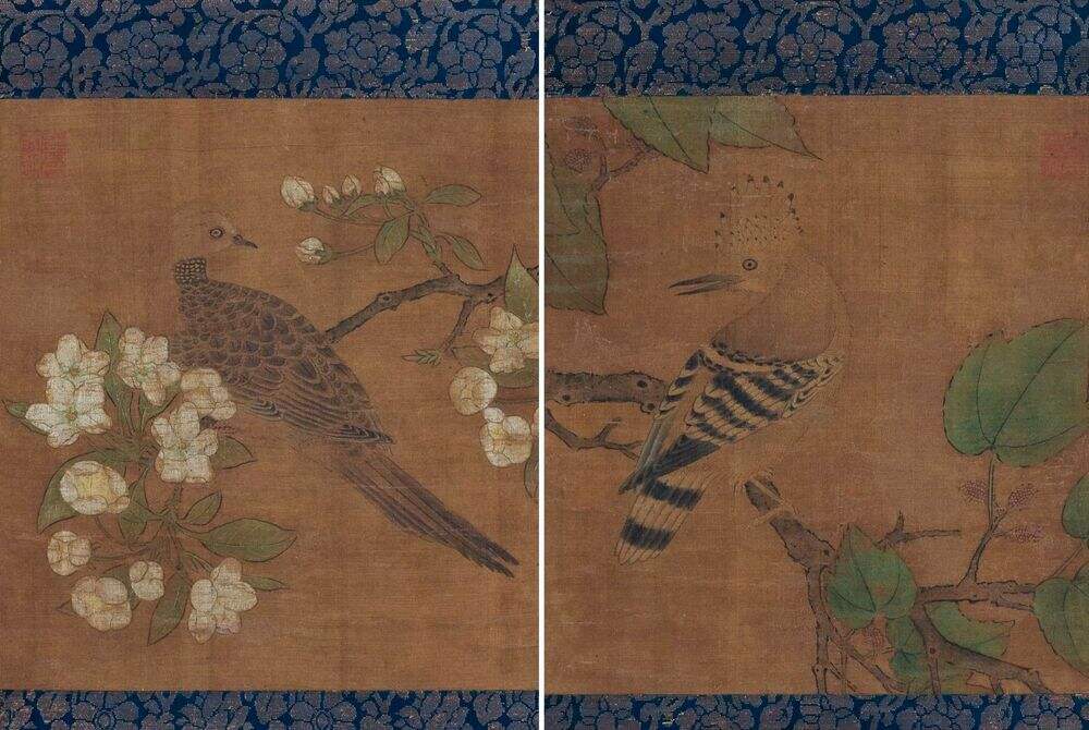 花鸟图对幅缩略图