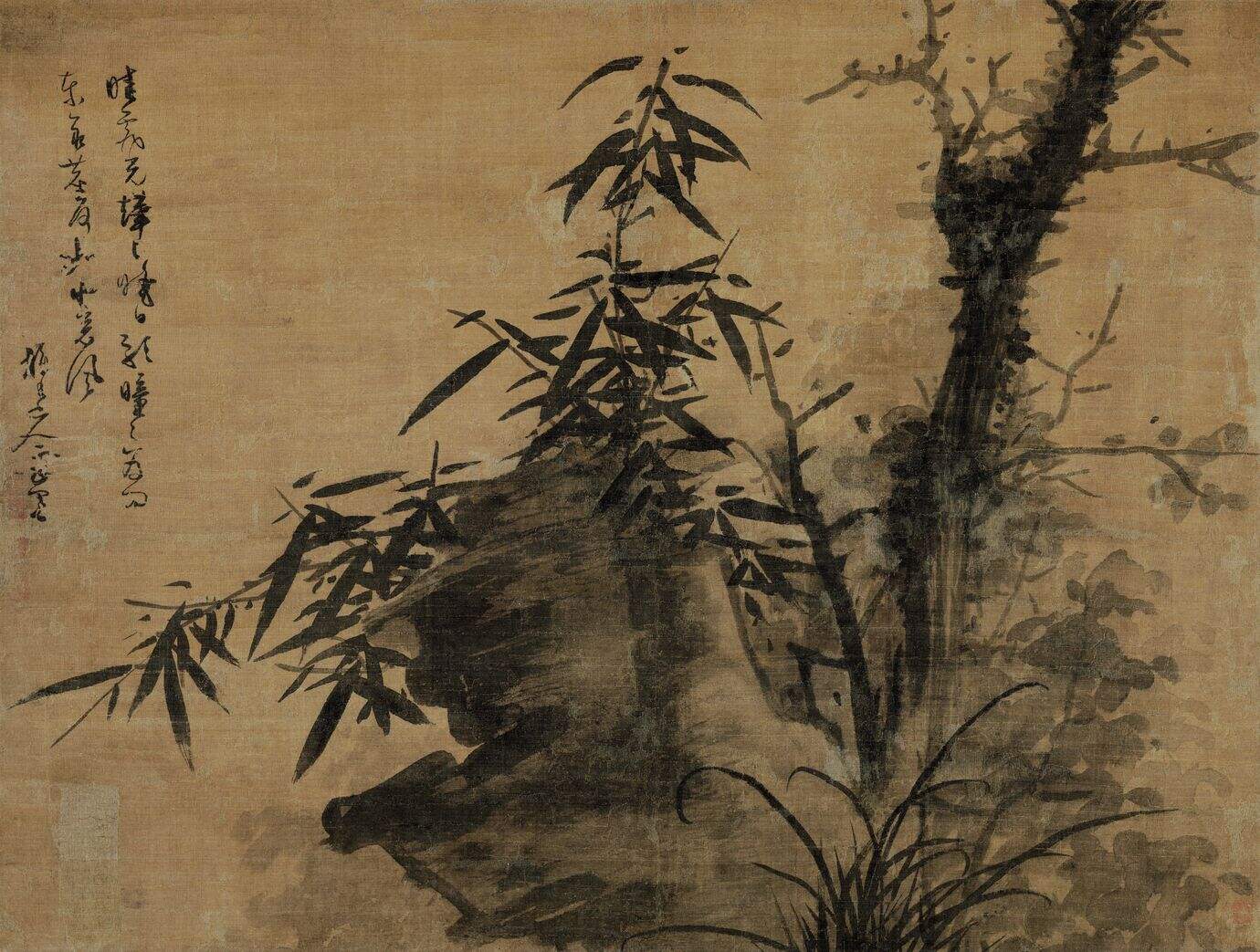 枯木竹石图缩略图