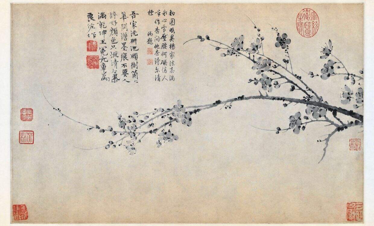 墨梅图缩略图